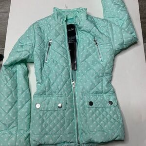 Girls polka dot jacket